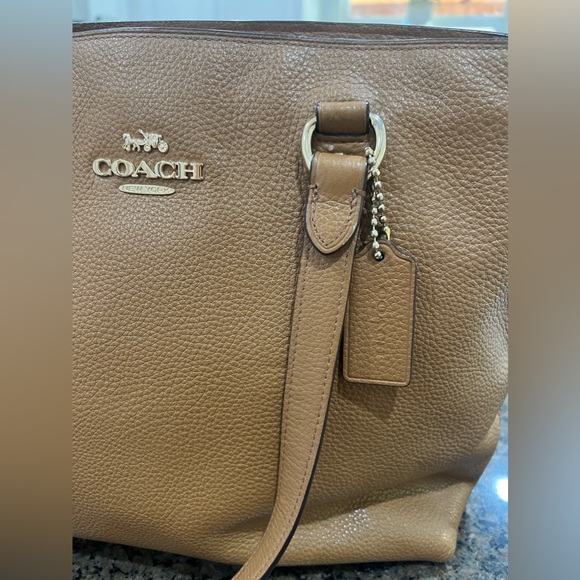 Coach Pebble Leather Tote - Picture 3 of 7